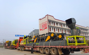 粉狀有機肥生產(chǎn)線(xiàn)發(fā)往陜西府谷