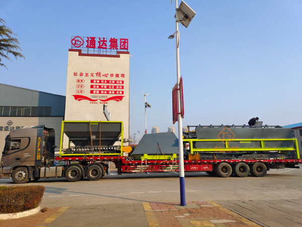 有機肥生產(chǎn)線(xiàn)發(fā)往江西南昌